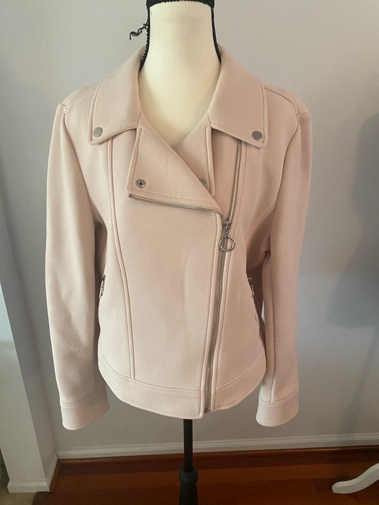 Ann Taylor Jackets & Blazers - Ann Taylor moto cropped jacket size 14